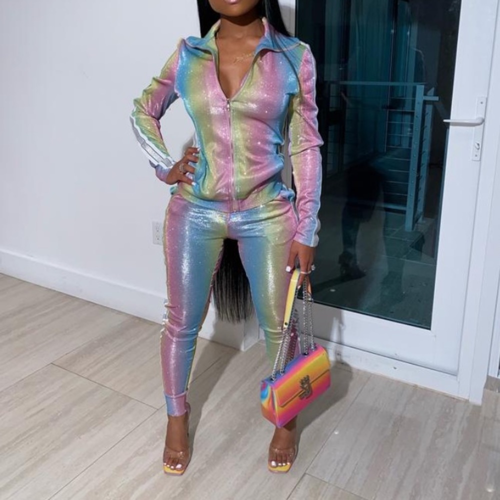 NWT Shane Justin xs Unicorn Tracksuit